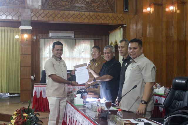 DPRD Kabupaten Asahan Gelar Rapat Paripurna Penetapan Pokok-Pokok Pikiran  Tahun Anggaran 2027